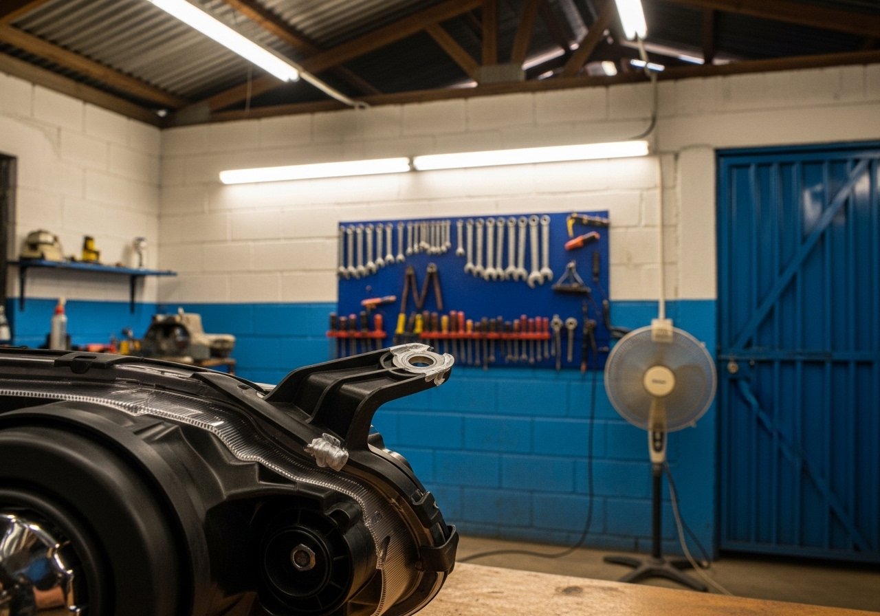 Headlight housing repair